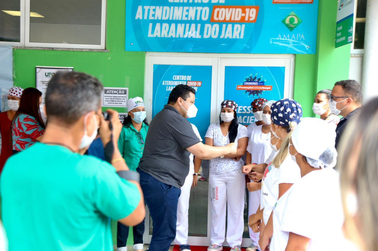 Em agenda no Vale do Jari, Davi entrega  obras e anuncia investimentos de 110 milhões já liberados