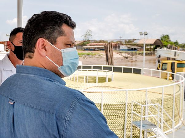 Davi visita o Norte Conectado: Em três meses os cabos já estarão no leito do rio levando internet de alta velocidade