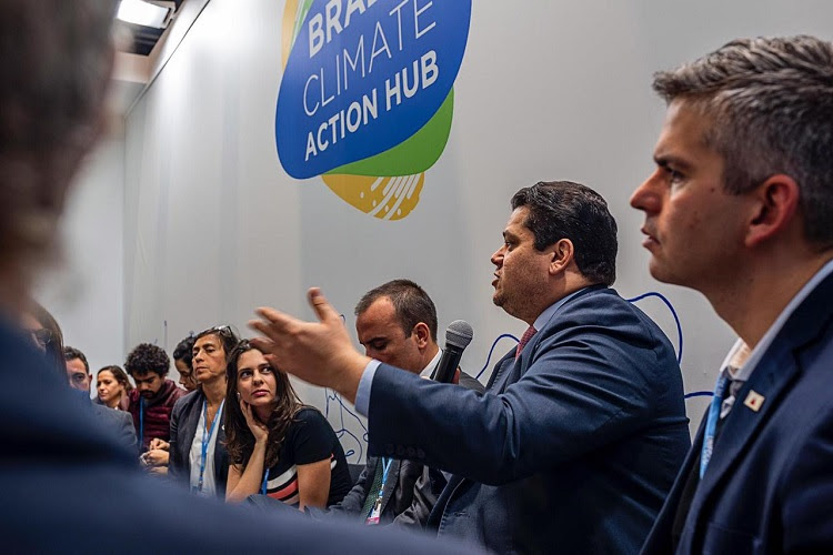 “O Parlamento brasileiro respeita a legislação ambiental,” diz Davi na COP 25