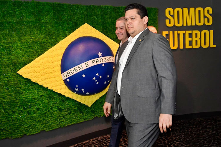 Davi trata do projeto “Clube-Empresa” com presidente da CBF